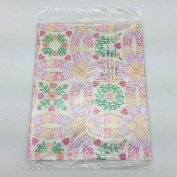 Double Wedding Ring Quilt Printed Gift Wrapping Paper Party Present 24" x 30" - Picture 4 of 5